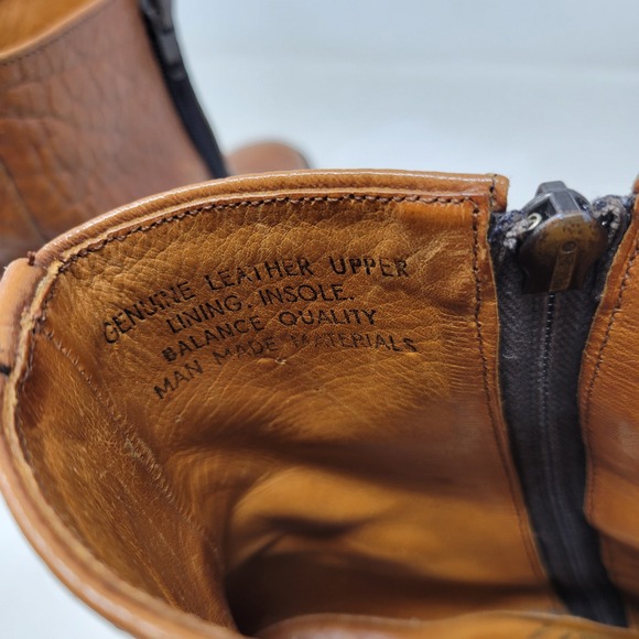 Stuart McGuire Brown Leather Harness Ankle Boots Made in England Mens S907 53636 main image 12